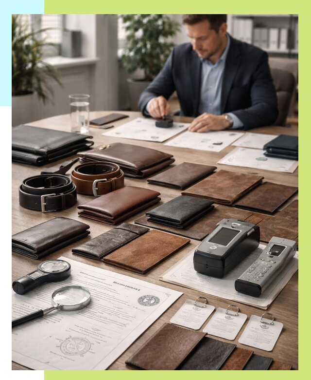 Сертификация кожаных изделий в Мончегорске от 12120 р. | Алешин-Мнч