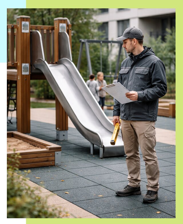 Сертификация детских площадок в Мончегорске от 25250 р. | Алешин-Мнч