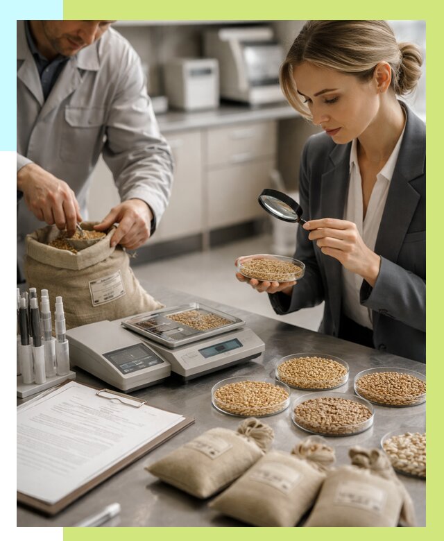 Сертификация зерна в Мончегорске по цене от 15150 р. | Алешин-Мнч