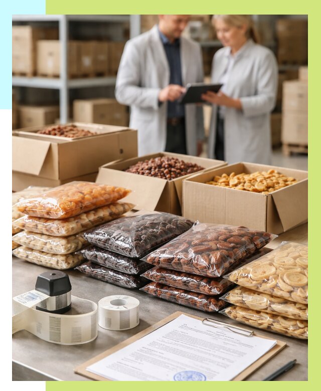 Сертификация сухофруктов в Мончегорске от 12120 р. | Алешин-Мнч под ключ