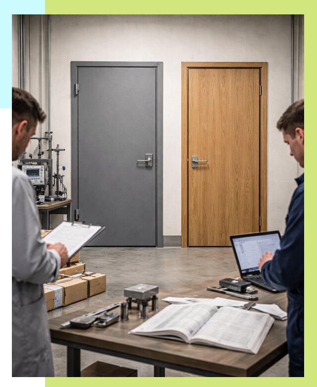 Сертификация дверей в Мончегорске от 8080 р. под ключ | Алешин-Мнч