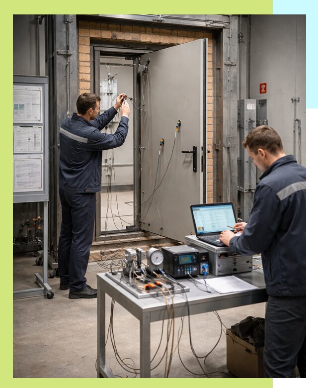 Сертификация противопожарных дверей в Мончегорске по ГОСТ и ТР