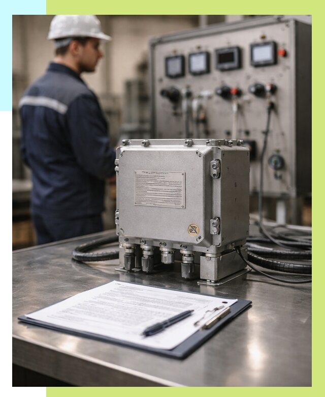 Сертификация взрывозащищенного оборудования в Мончегорске от 35350 р. | Алешин-Мнч