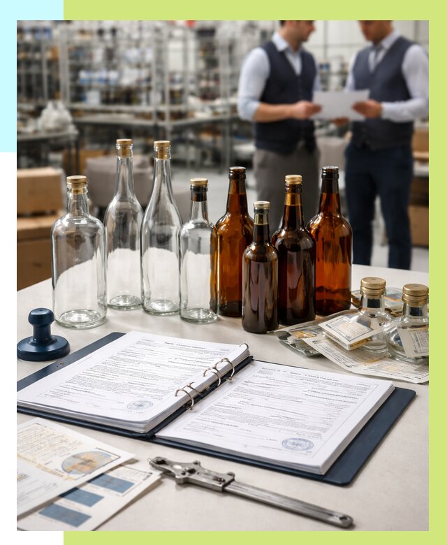 Сертификация стеклянных бутылок в Мончегорске от 25250 р. | Алешин-Мнч