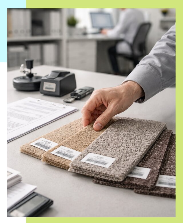 Сертификация ковролина в Мончегорске от 15150 р., Алешин-Мнч