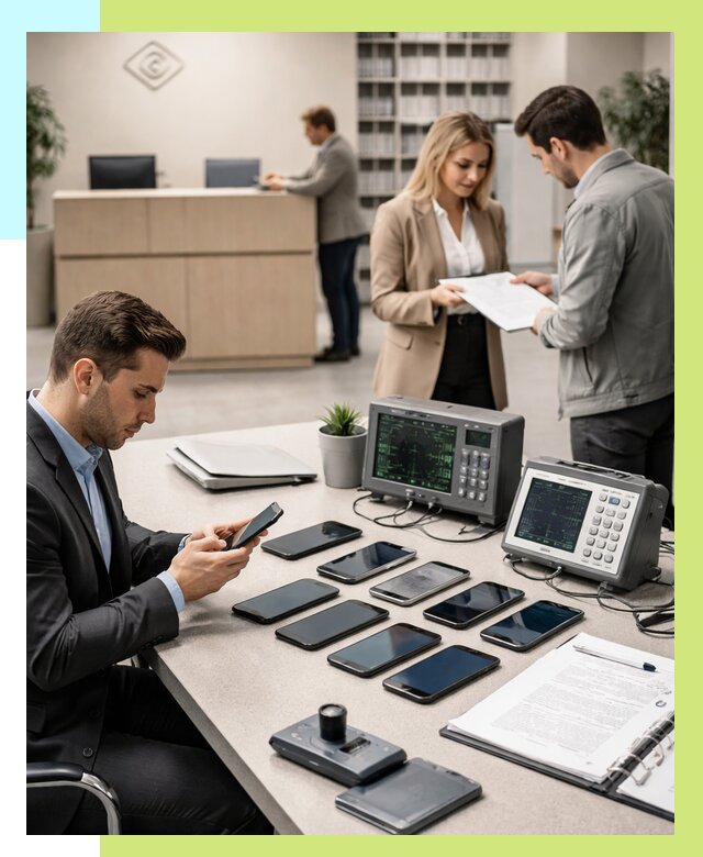 Сертификация телефонов в Мончегорске от 25250 р. под ключ | Алешин-Мнч