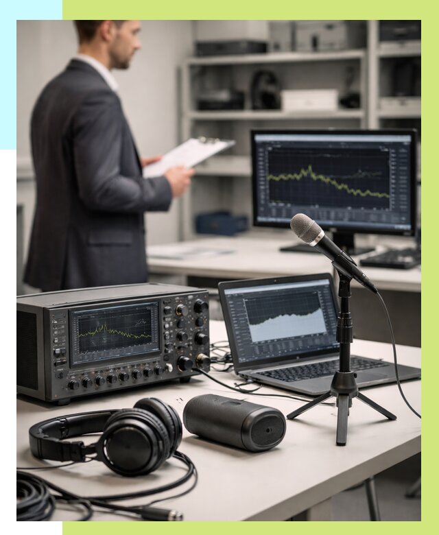 Сертификация аудиотехники в Мончегорске от 15150 р., Алешин-Мнч