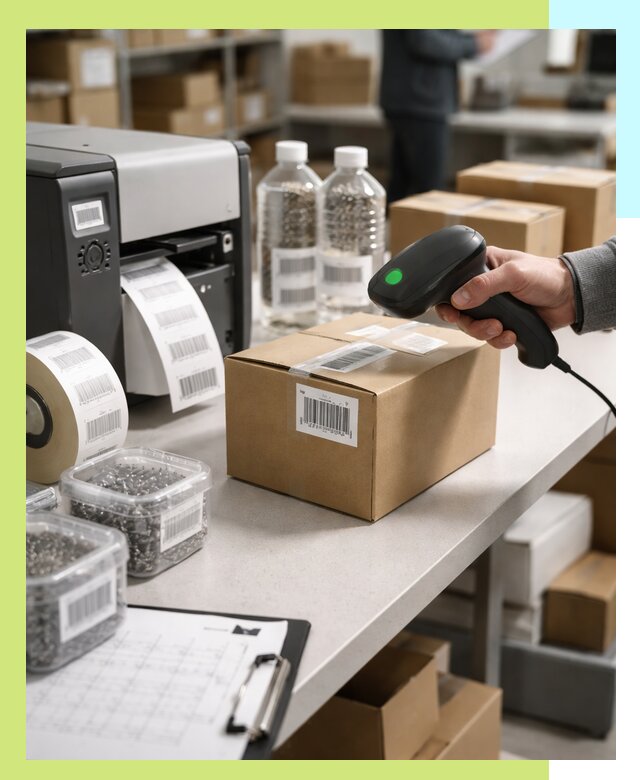 Штрихкодирование продукции и маркировка для продажи в Мончегорске