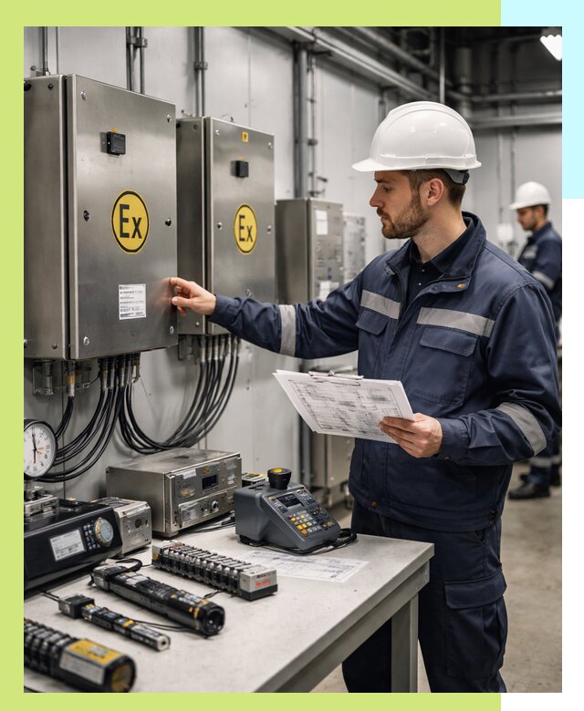 Сертификат взрывозащиты промышленного оборудования в Мончегорске