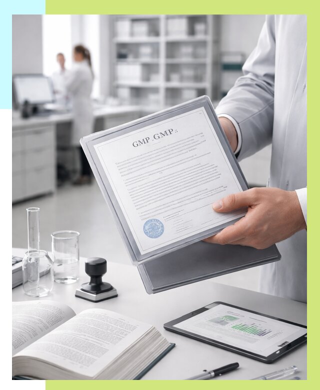 Сертификат GMP в Мончегорске под ключ от 85850 р. | Алешин-Мнч