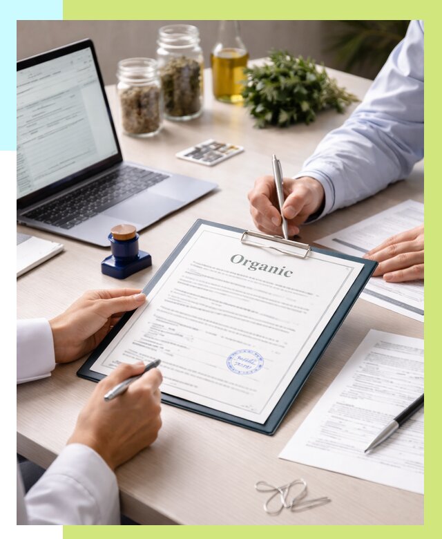 Оформление сертификат органик в Мончегорске от 30300 р. | Алешин-Мнч