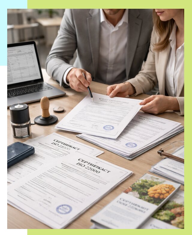 Сертификат ISO 22000 в Мончегорске от 40400 р. под ключ | Алешин-Мнч