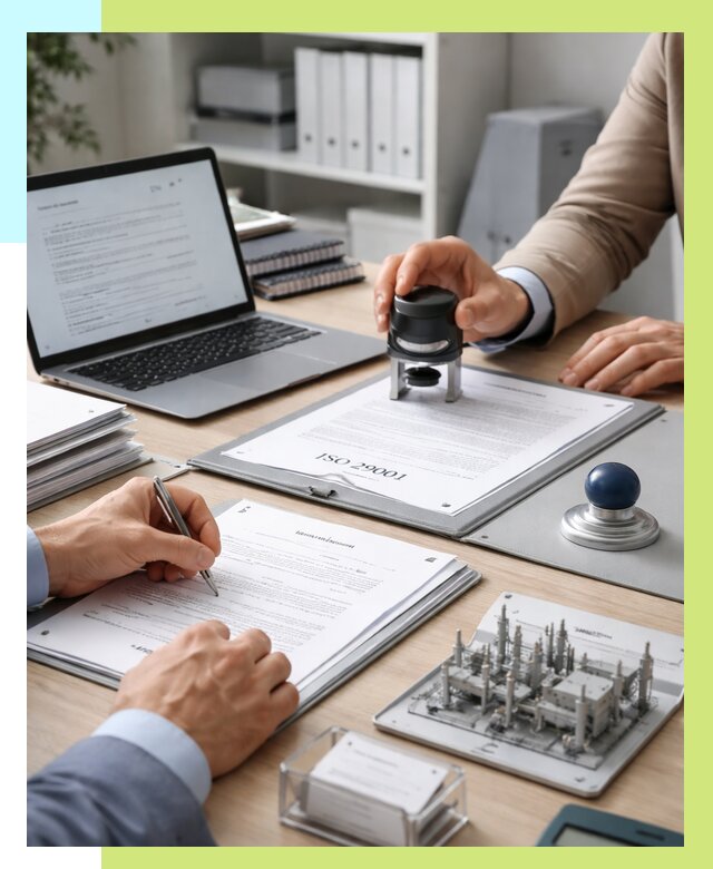 Сертификат ISO 29001 в Мончегорске под ключ от 75750 р. | Алешин-Мнч