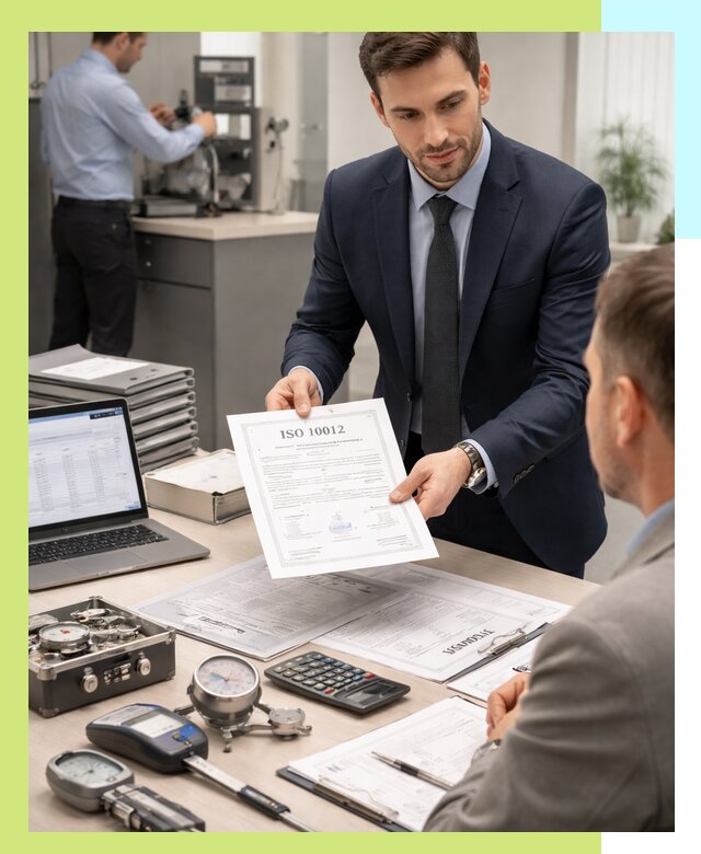 Выдача сертификата ISO 10012 по требованиям метрологии в Мончегорске