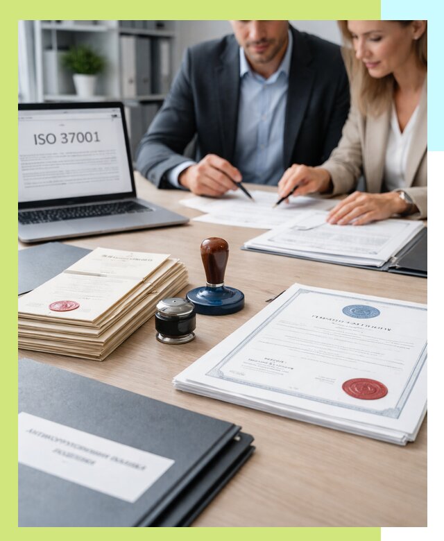 Получение сертификата ISO 37001 по системе борьбы с коррупцией в Мончегорске